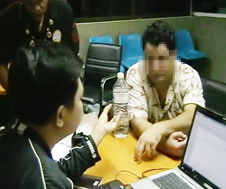 Another tourist carry a large amount of money is ripped of by the ladyboys.